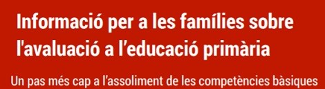 Nova avaluació a l'Educació Primària.